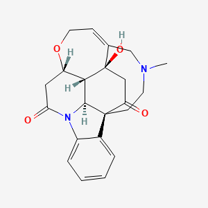 (4aS,6aS,12aS,12bR,12cS)-4a-hydroxy-15-methyl-4a,5,12,12a,12b,12c-hexahydro-11H-6a,4-(ethanoiminomethano)-1-oxa-10b-azacyclohepta[1,2,3-cd]fluoranthene-6,11(2H)-dione