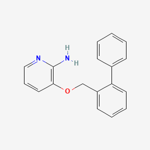 2-Pyridinamine, 3-([1,1'-biphenyl]-2-ylmethoxy)-