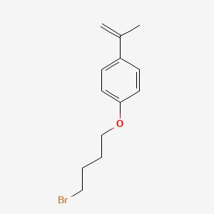 1-(4-Bromobutoxy)-4-(prop-1-EN-2-YL)benzene