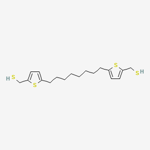 [Octane-1,8-diyldi(thiene-5,2-diyl)]dimethanethiol