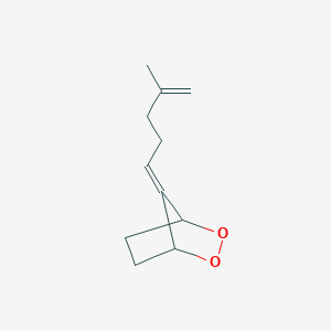 7-(4-Methylpent-4-en-1-ylidene)-2,3-dioxabicyclo[2.2.1]heptane