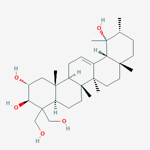 molecular formula C30H50O5 B1257747 Viburgenin 