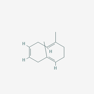 molecular formula C12H18 B1257762 Pregeijerene B 
