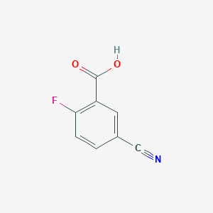 molecular formula C8H4FNO2 B125778 5-Cyano-2-fluorobenzoic acid CAS No. 146328-87-2