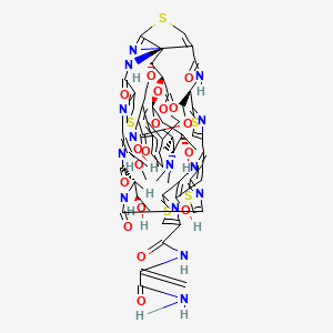 molecular formula C61H60N14O18S5 B1257792 Nocathiacin I 
