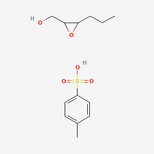 4-Methylbenzenesulfonic acid;(3-propyloxiran-2-yl)methanol