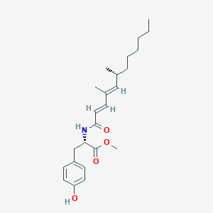 molecular formula C24H35NO4 B1257804 Gymnastatin H 