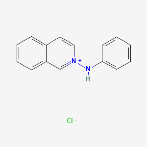 2-Anilinoisoquinolin-2-ium chloride