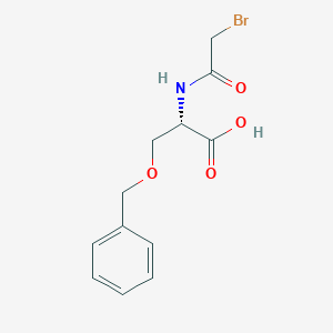 O-Benzyl-N-(bromoacetyl)-L-serine