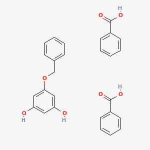 Benzoic acid--5-(benzyloxy)benzene-1,3-diol (2/1)