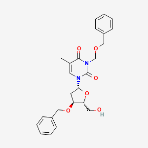 3'-O-Benzyl-3-[(benzyloxy)methyl]thymidine