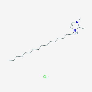 1-Hexadecyl-2,3-dimethyl-2,3-dihydro-1H-imidazol-1-ium chloride