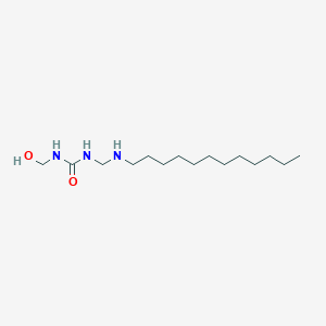 N-[(Dodecylamino)methyl]-N'-(hydroxymethyl)urea