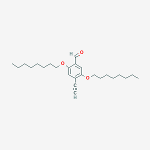 4-Ethynyl-2,5-bis(octyloxy)benzaldehyde