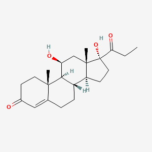 molecular formula C22H32O4 B1257822 Resocortol CAS No. 76675-97-3