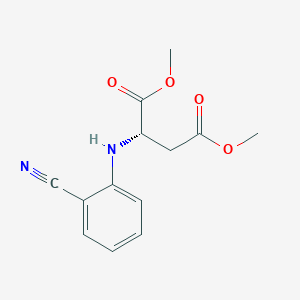 Dimethyl N-(2-cyanophenyl)-L-aspartate