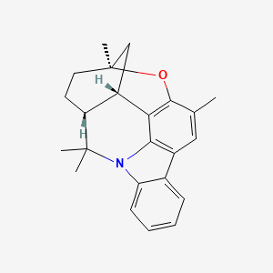 molecular formula C23H25NO B1257835 Murrayazoline 