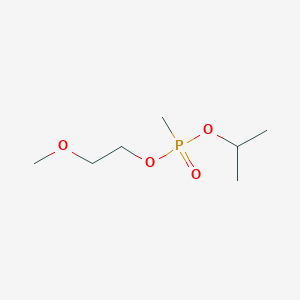 Phosphonic acid, methyl-, 2-methoxyethyl 1-methylethyl ester