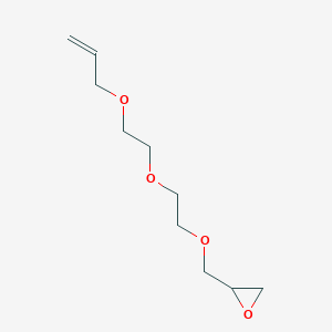 2-[(2-{2-[(Prop-2-en-1-yl)oxy]ethoxy}ethoxy)methyl]oxirane