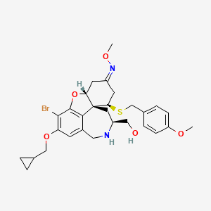 molecular formula C29H35BrN2O5S B1257843 Secramine B 
