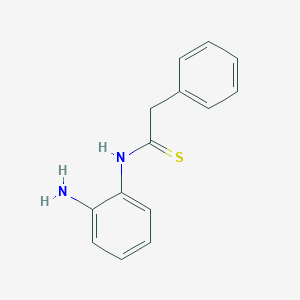 molecular formula C14H14N2S B12578432 N-(2-Aminophenyl)(phenyl)ethanethioamide CAS No. 184914-15-6