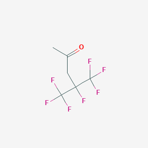 4,5,5,5-Tetrafluoro-4-(trifluoromethyl)pentan-2-one