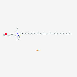 N,N-Diethyl-N-(3-hydroxypropyl)octadecan-1-aminium bromide