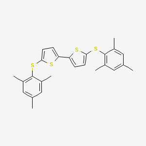 5,5'-Bis[(2,4,6-trimethylphenyl)sulfanyl]-2,2'-bithiophene