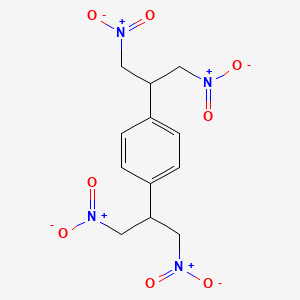 1,4-Bis(1,3-dinitropropan-2-yl)benzene