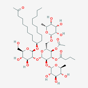 molecular formula C49H86O22 B1257853 Caminoside A 