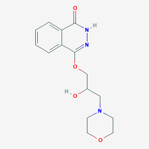 4-(2-hydroxy-3-morpholin-4-ylpropoxy)-2H-phthalazin-1-one