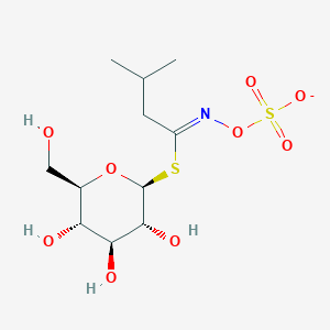 molecular formula C11H20NO9S2- B1257855 2-Methylpropylglucosinolate 