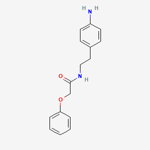 N-[2-(4-Aminophenyl)ethyl]-2-phenoxyacetamide