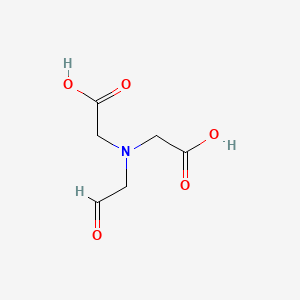 molecular formula C6H9NO5 B12578604 [(2-Oxoethyl)imino]diacetic acid CAS No. 204838-96-0