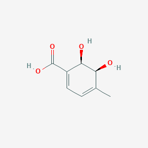 (2R,3S)-1-Carboxy-2,3-dihydroxy-4-methylcyclohexa-4,6-diene