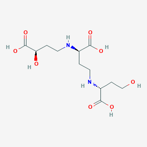 molecular formula C12H22N2O8 B1257875 (R,R,R)-avenic acid A 