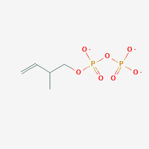 molecular formula C5H9O7P2-3 B12578895 [2-Methylbut-3-enoxy(oxido)phosphoryl] phosphate CAS No. 286414-81-1