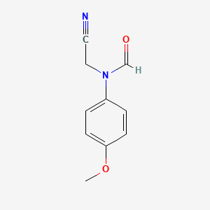 Formamide, N-(cyanomethyl)-N-(4-methoxyphenyl)-