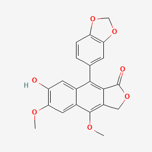 molecular formula C21H16O7 B1257894 Phyllanthusmin A 
