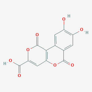 molecular formula C13H6O8 B1257895 Phelligridin J 