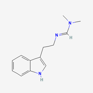 Methanimidamide, N'-[2-(1H-indol-3-yl)ethyl]-N,N-dimethyl-