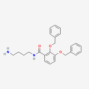 Benzamide, N-(4-aminobutyl)-2,3-bis(phenylmethoxy)-