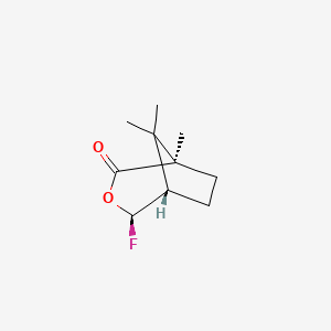 (1R,4R,5S)-4-Fluoro-1,8,8-trimethyl-3-oxabicyclo[3.2.1]octan-2-one