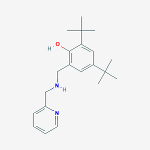 2,4-Di-tert-butyl-6-({[(pyridin-2-yl)methyl]amino}methyl)phenol