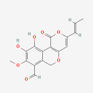 molecular formula C17H14O7 B1257904 cyathusal A CAS No. 943632-90-4