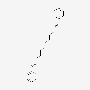 molecular formula C24H30 B12579082 1,1'-(Dodeca-1,11-diene-1,12-diyl)dibenzene CAS No. 644985-97-7