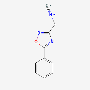 1,2,4-Oxadiazole, 3-(isocyanomethyl)-5-phenyl-