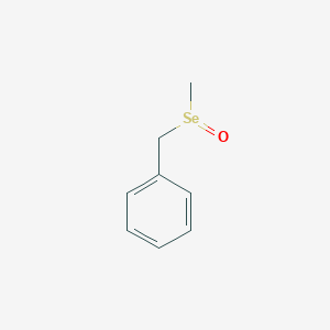 molecular formula C8H10OSe B12579186 [(Methaneseleninyl)methyl]benzene CAS No. 185519-60-2