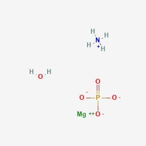 molecular formula H6MgNO5P B1257919 Ammonium magnesium phosphate hydrate 