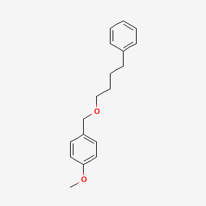 molecular formula C18H22O2 B12579276 1-Methoxy-4-[(4-phenylbutoxy)methyl]benzene CAS No. 222634-75-5